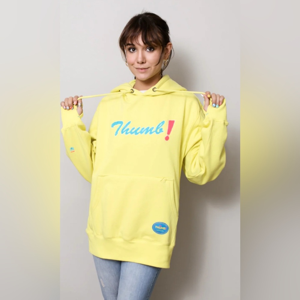 Thumb United Yellow Logo Chenille Pullover
